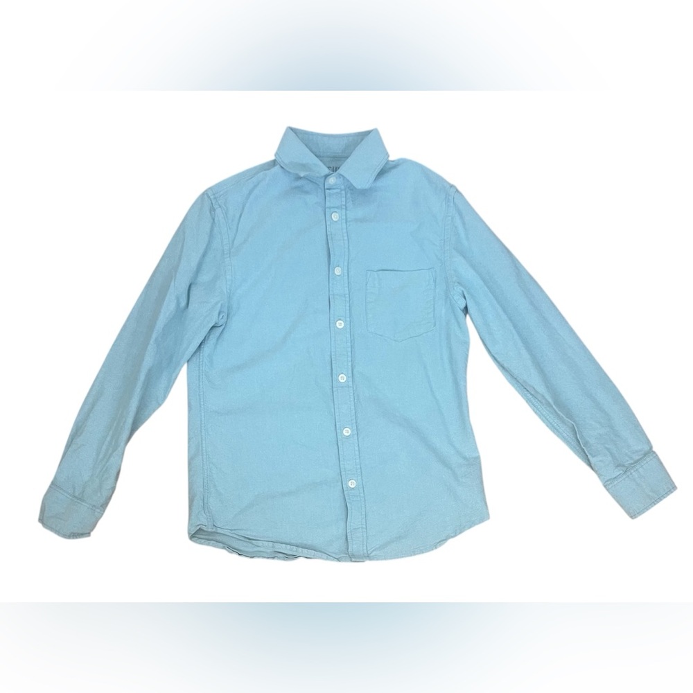 Mossimo‎ Supply Co. Light Blue Size S/P Button Down Shirt.